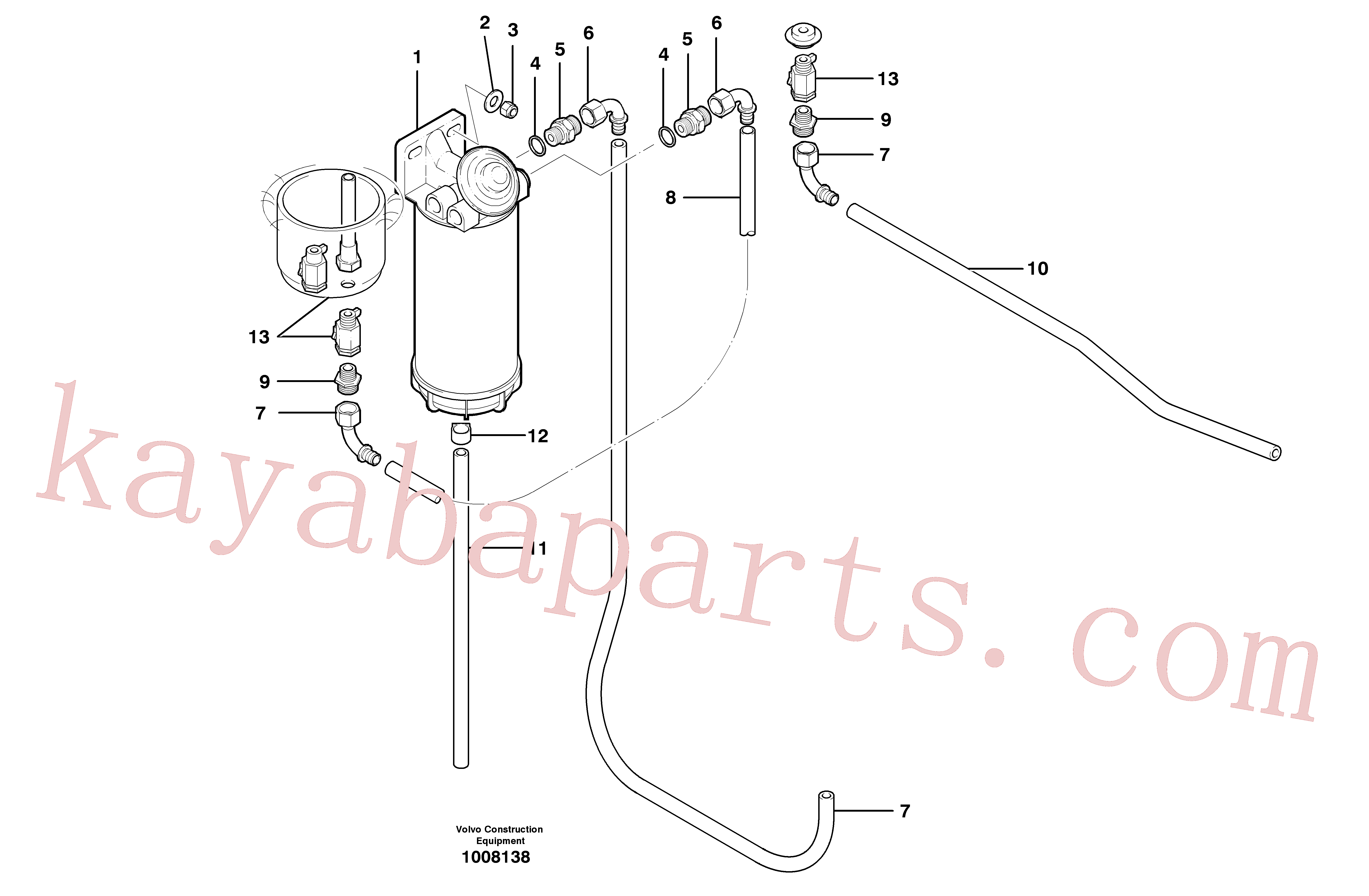 ZM7099500 for Volvo Fuel circuit(1008138 assembly)