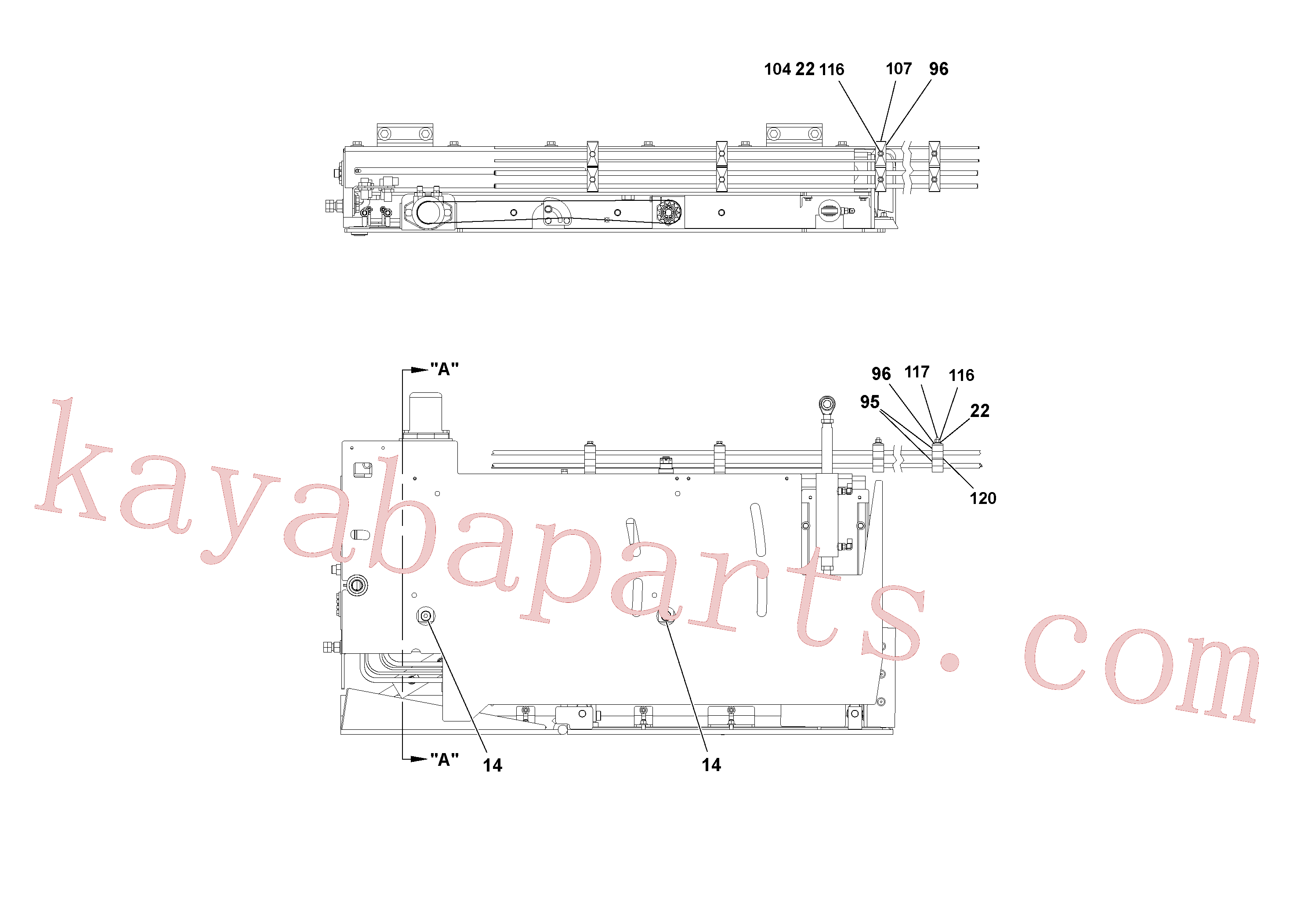 RM20342085 for Volvo 5 Extension Assembly(1036962 assembly)