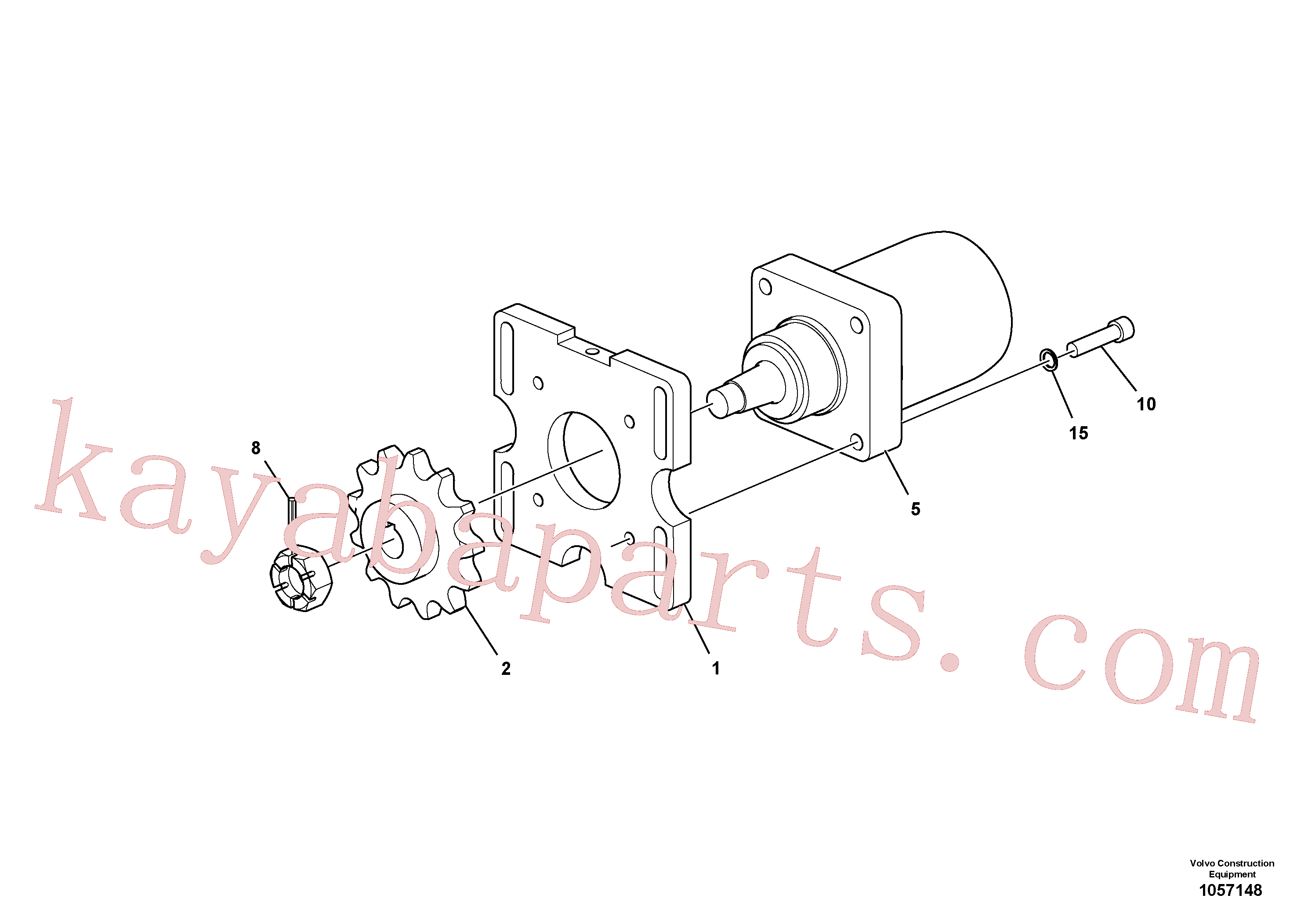 RM14848030 for Volvo Drive Assembly(1057148 assembly)