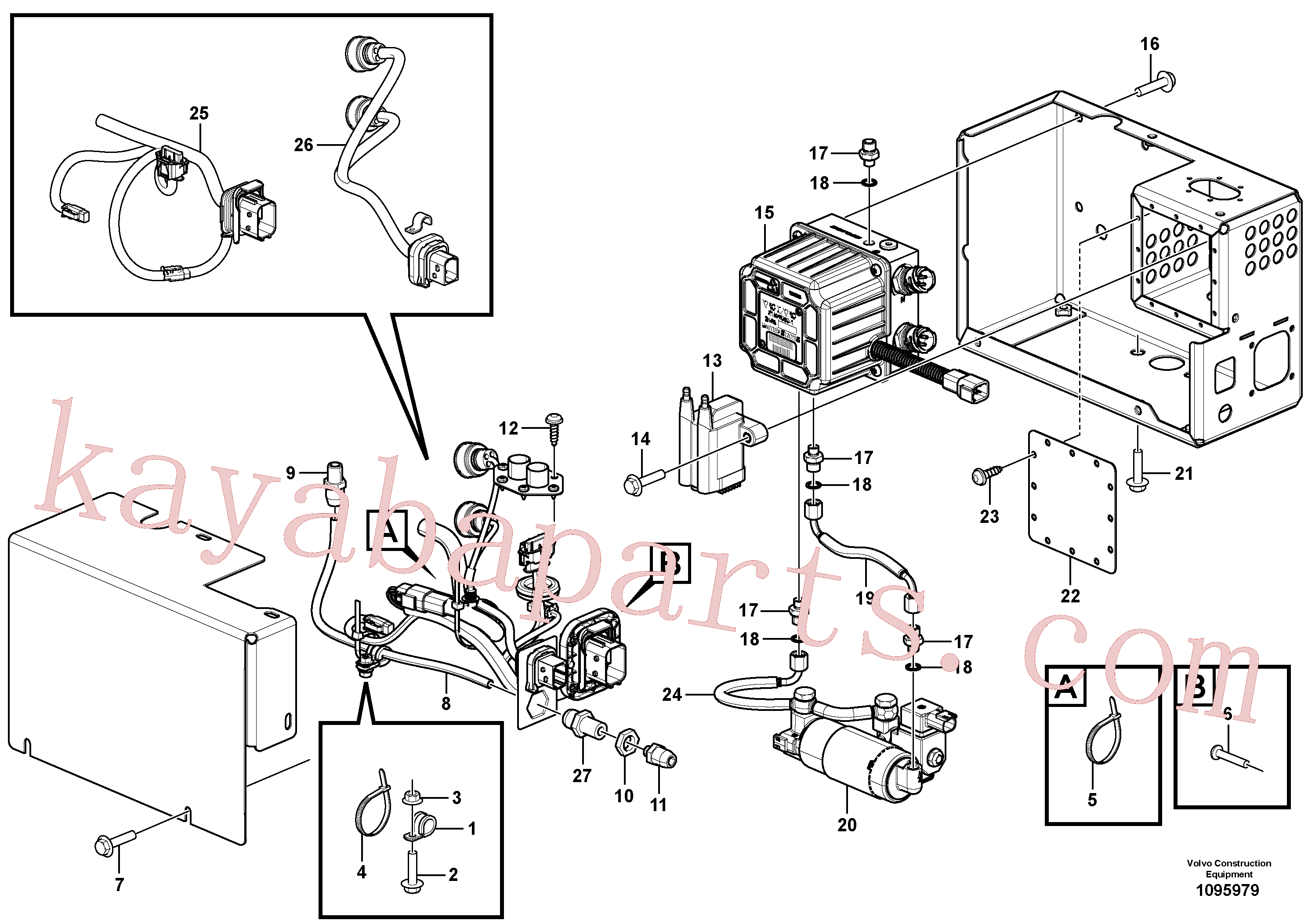 VOE4881438 for Volvo Aftertreatment Support Unit(1095979 assembly)